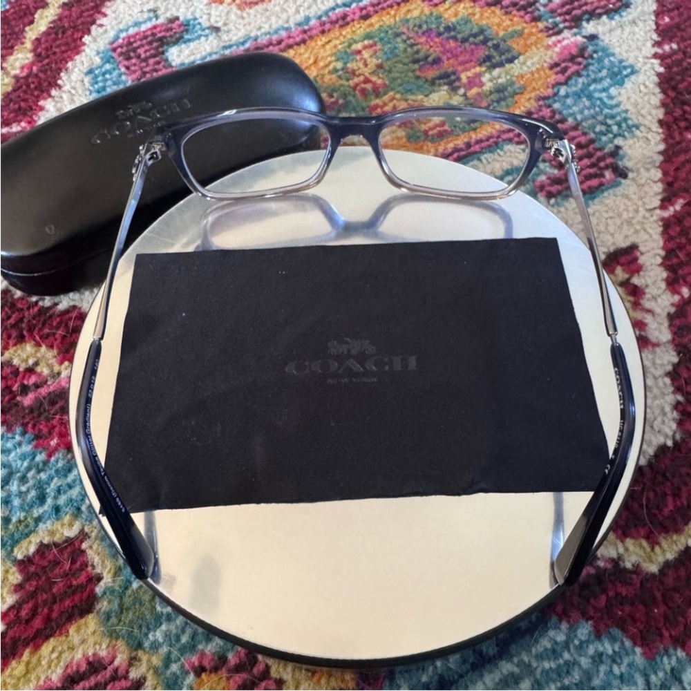 EUC - Coach 5489 Eyeglasses with Case & Cloth - Picture 7 of 8